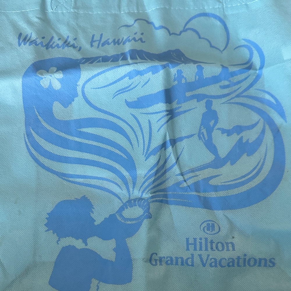 Hilton Grand Vacations Blue Tote Bag